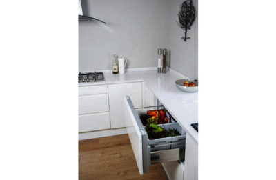 Hotpoint NCD191 L Built-In Fridge Drawers - White.